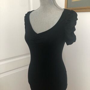 H&M black bodycon dress